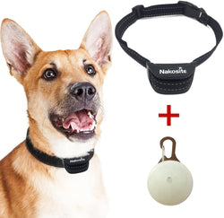 Nakosite Collier Anti Aboiement PET2433, avec Son Audible et Vibrations. Pour Petits, Moyens et Grands Chiens. PREMIUM