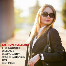 NAKOSITE SB2433 Best Fitness Tracker, Step Counter, Calorie Counter, Sleep Monitor. PREMIUM