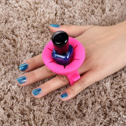 NAKOSITE migliore qualità porta smalto per unghie portabile con in regalo un sacchetto per il trucco in silicone