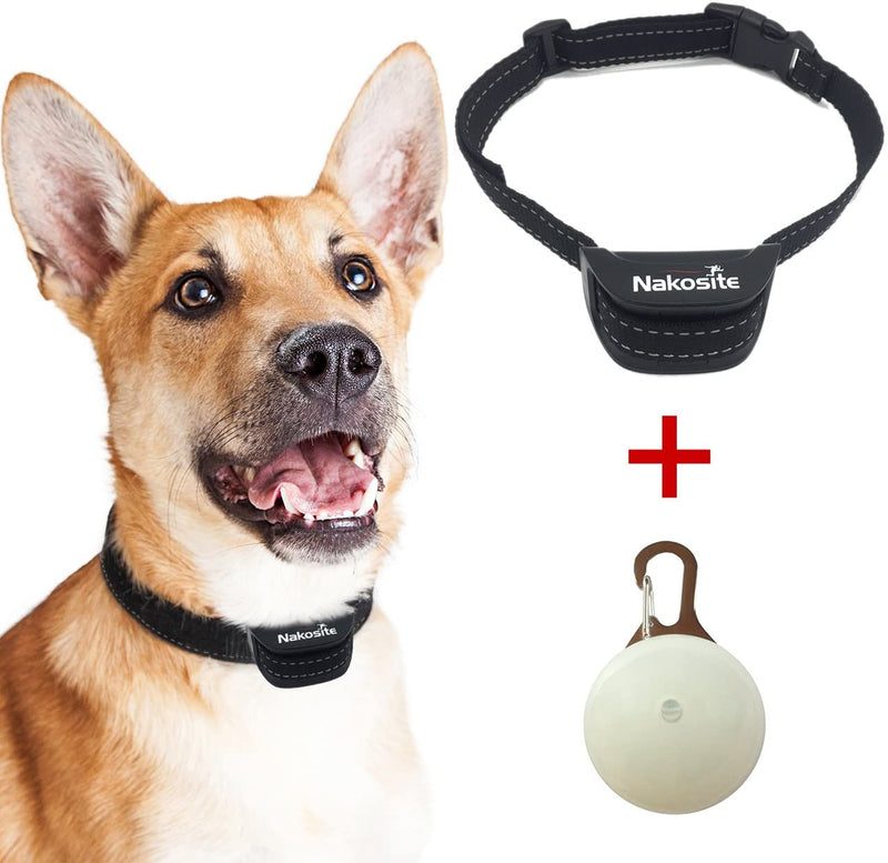 Nakosite PET2433 El Mejor Collar Anti-Ladridos, Collar Frena Ladridos. ajustable para perros pequeños, medianos y grandes. PREMIUM