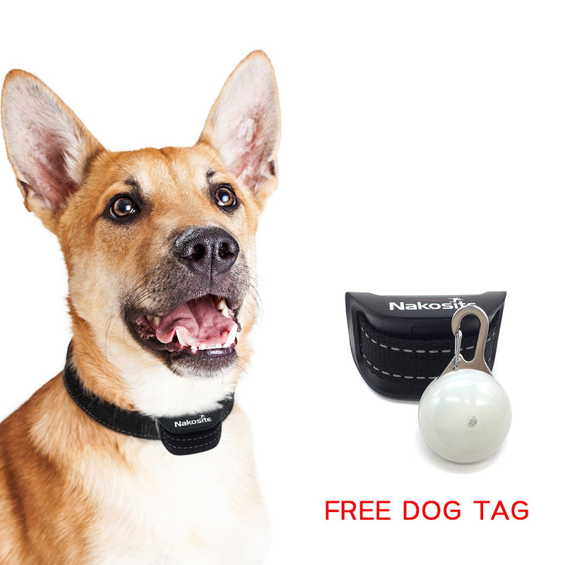 Nakosite PET2433 das beste Anti-Bell Hundehalsband für kleine, mittlere und große Hunde. Stoppt das Bellen von Hunden.