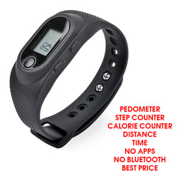 NAKOSITE PBN 2433 Best Activity Tracker, Pedometer, Step Counter, Calorie Counter, Distance. PREMIUM