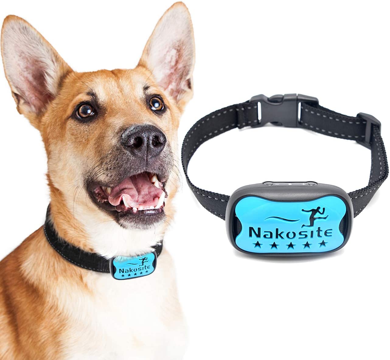 Nakosite DOG2433 Collare Antiabbaio per cani di Taglia Media